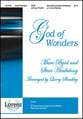 God of Wonders SATB choral sheet music cover